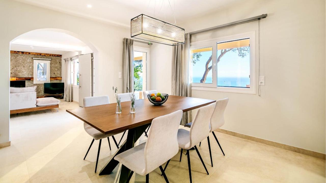 Ocean View Luxury Villa Ethra Kontogialos Zewnętrze zdjęcie