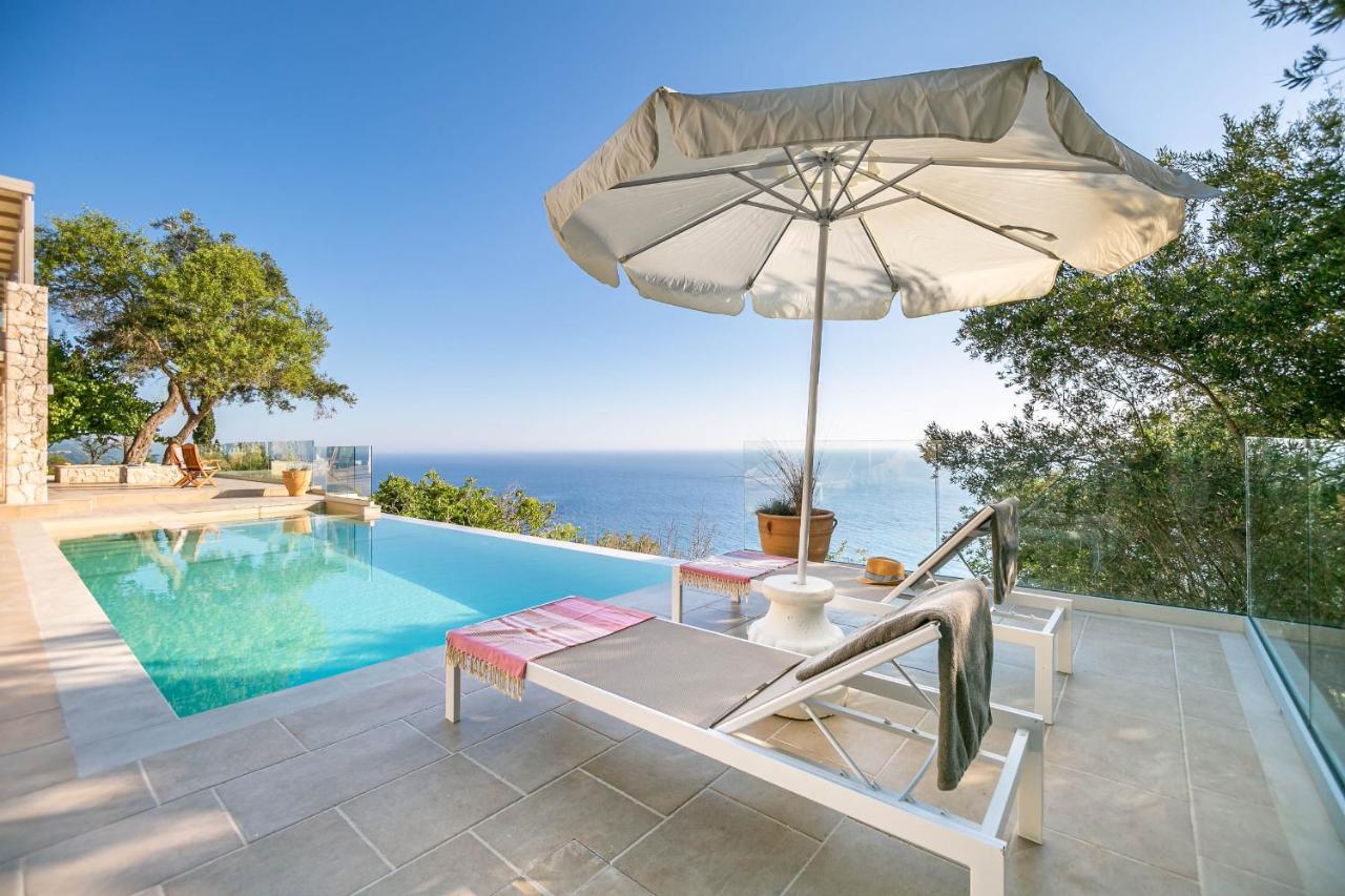 Ocean View Luxury Villa Ethra Kontogialos Zewnętrze zdjęcie