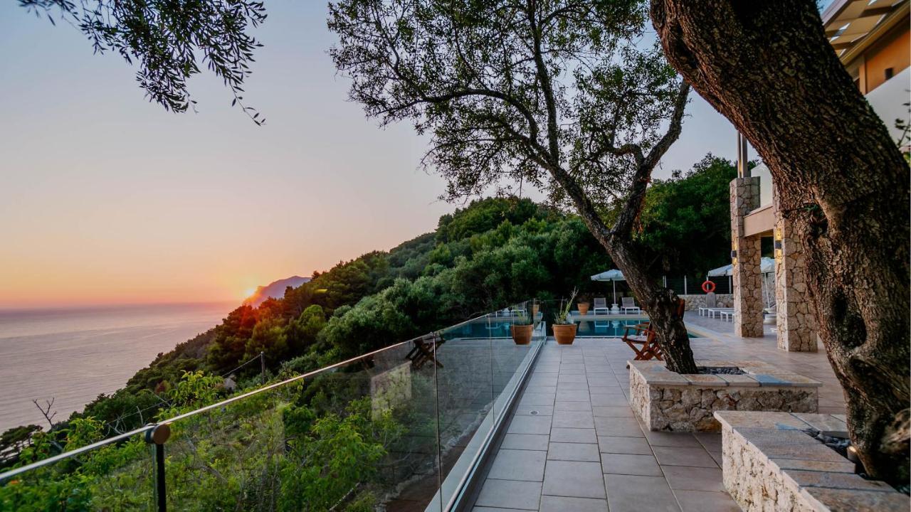 Ocean View Luxury Villa Ethra Kontogialos Zewnętrze zdjęcie