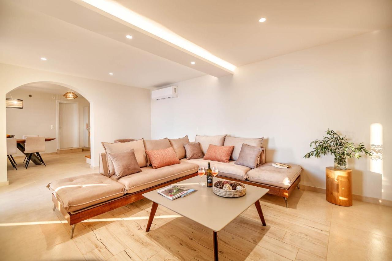 Ocean View Luxury Villa Ethra Kontogialos Zewnętrze zdjęcie
